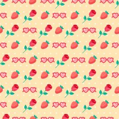 Cute Valentine seamless pattern