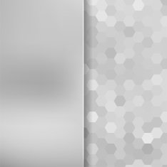 abstract background consisting of hexagons and matt glass N42