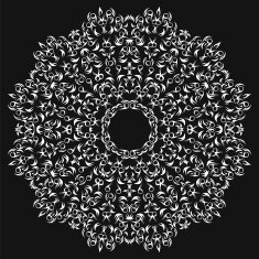 abstract circular pattern N7