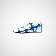 Abstract illustration on sneakers N156
