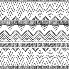 Ethnic ornamental textile seamless pattern N31