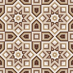 Floor tiles - vector illustration N9