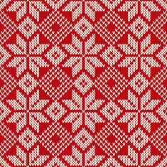 Christmas Sweater Design Seamless Pattern N8