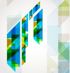 Abstract Triangle Geometric Brochure Template N3