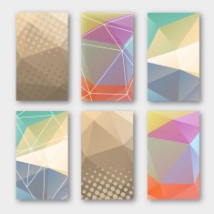 Set of brochure design templates vector illustration N5