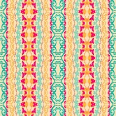 Seamless Pattern in Ethnic Style N30