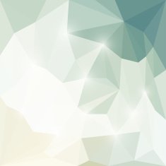 Abstract soft winter shining polygonal triangular background with glaring lights N4