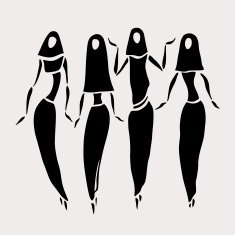 East women in veiled N3