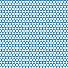 Honeycomb seamless pattern in blue color