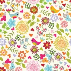 Floral Pattern N387