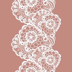 Lacy vintage trim N37