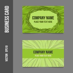 Corporate identity - business cards N13