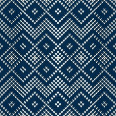 Winter Holiday Seamless Knitting Pattern N8