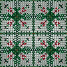 Christmas seamless knitted background N19