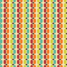 Abstract retro seamless pattern Vector illustration N13