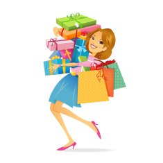 Woman Shopping N18