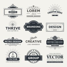 Design logo and monograms N2