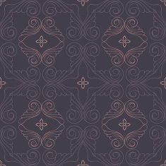 Elegant vintage siamless pattern N5