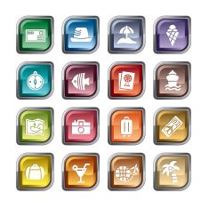 Travel and Vacation Icons N11