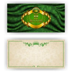 Elegant template for vip luxury invitation N15