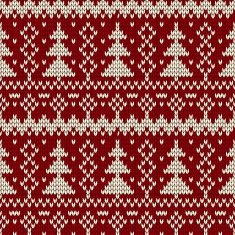 Christmas seamless knitted background EPS 10 vector illustration N15