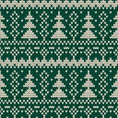Christmas seamless knitted background EPS 10 vector illustration N16