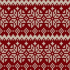 Christmas seamless knitted background EPS 10 vector illustration N19