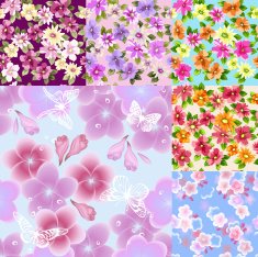 Seamless Floral Pattern N737