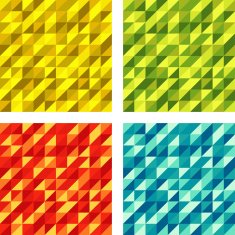 Set of Colorful Geometric textures N2
