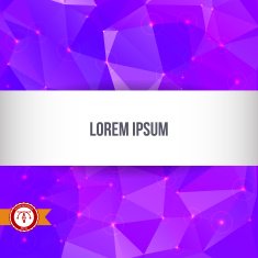 Abstract Colorful Triangles Background Vector illustration N44