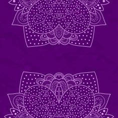 Vintage invitation card with lace