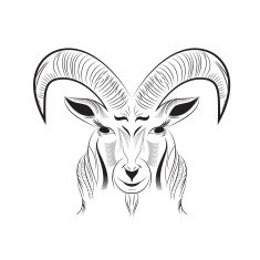 goat tattoo N2