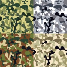 Camouflage Vector Pattern N4