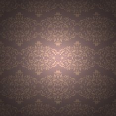 rich floral ornament Baroque Wallpaper N2