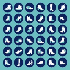 Shoes silhouettes - Illustration N2