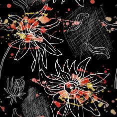 Unusual seamless pattern