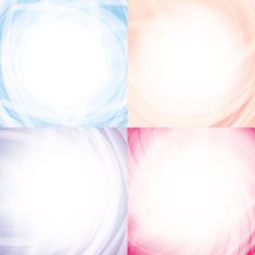 Abstract 4 soft color design bright backgrounds