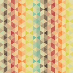 Retro pattern of geometric shapes N43