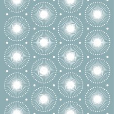 Abstract pattern White snowflakes Seamless vector
