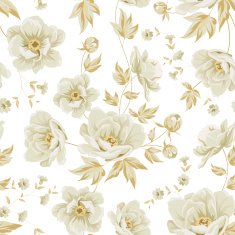 Elegant seamless peony pattern N9