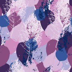 Purple and pink leaf pattern