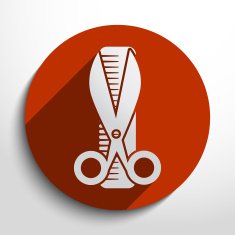 Vector hair salon tools N25