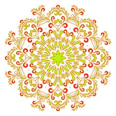 Floral Mandala N2