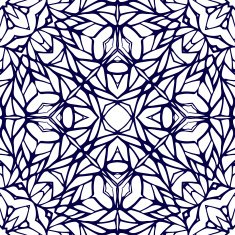 Seamless pattern with ethnic lace ornament N12