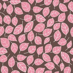 Abstract seamless pattern with leaves N3