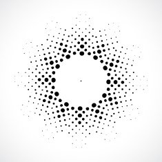 abstract black dot pattern background N3