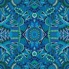 Abstract vector tribal ethnic pattern N4