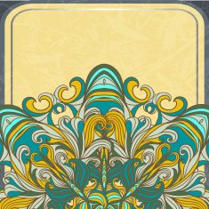 Abstract decoration vintage background Vector 10 EPS N4