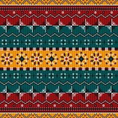 Balkan style ethno country carpet