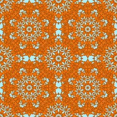 Arabesque seamless pattern N27